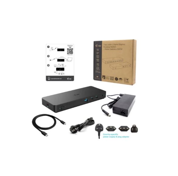DOCKING STATION I-TEC USB-C TRIPLE 4K DOCKING PD 100W