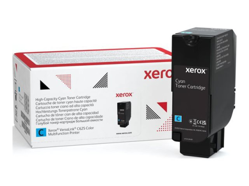 Tinteiros Xerox Alta capacidade azul cyan original caixa para VersaLink C625, C625V_DN