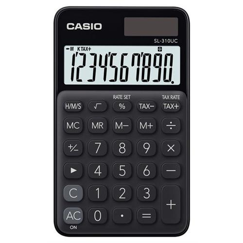 CALCULADORA CASIO BOLSO SL 310UC BK Preta 11129097
