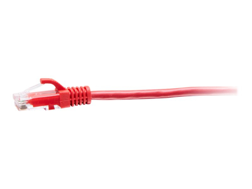 Cabo de Rede C2G RJ-45 (M) para RJ-45 (M) 30 cm 4.8 mm PTNB CAT 6a moldado, sem nós vermelho
