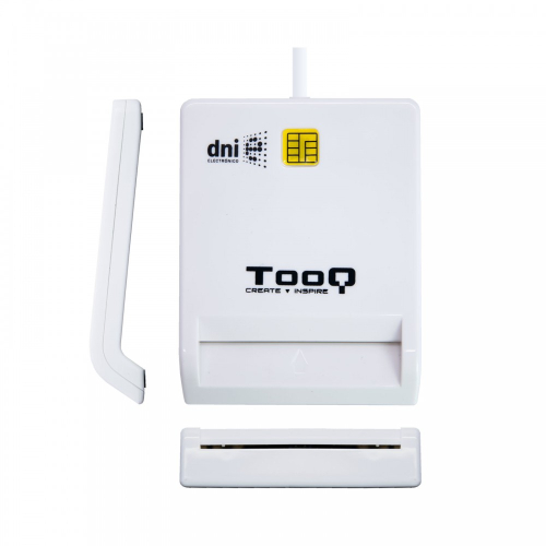 Leitor de Cartões Cidadão Tooq USB2.0 Branco