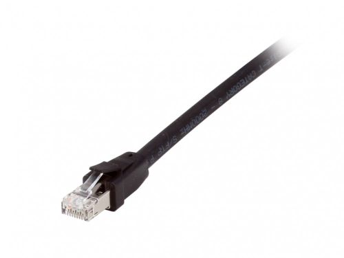 Cabo de Rede EQUIP 608050 Cat 8.1 S/Ftp (Pimf) Lsoh 1.0M Preto