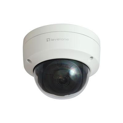 Camara LevelOne Ip Gemini 2-Megapixel: H.265: 802.3Af Poe: Indoor/Outdoor