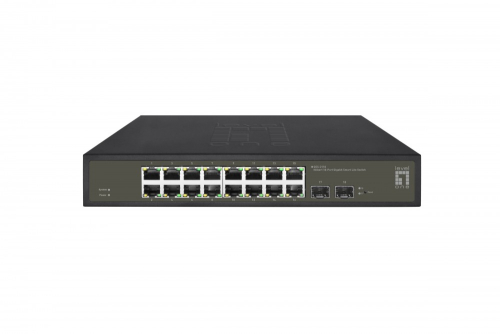 Switchs LevelOne GES-2118 switch de rede Gerido L2 Gigabit Ethernet (10/100/1000) Preto