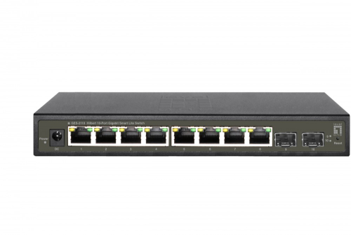 Switchs LevelOne GES-2110 switch de rede Gerido L2 Gigabit Ethernet (10/100/1000) Preto