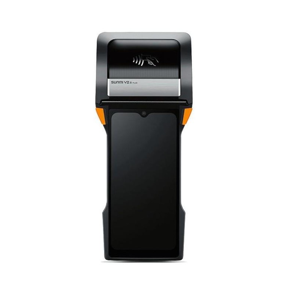 Terminal POS Android SUNMI V2S Plus POS241 - com Impressora de Recibos 80 mm