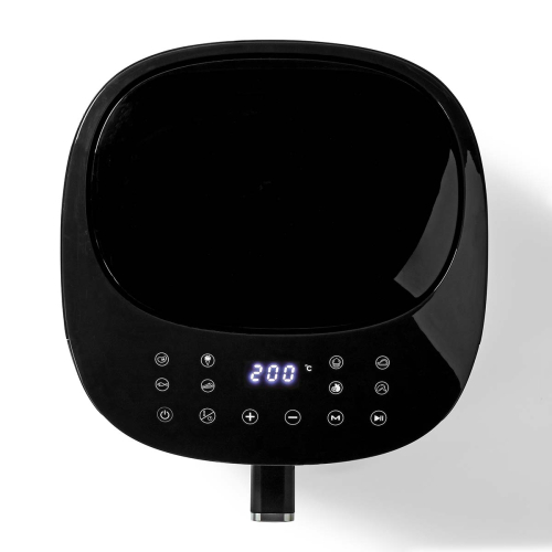Fritadeira AIR FRYER NEDIS 7,2 L TIMER 240 MIN 8 PROGRAMA DIGITAL Preta