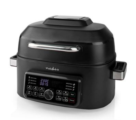 Nedis Air Fryer Com Grill  6,0 L Digital  