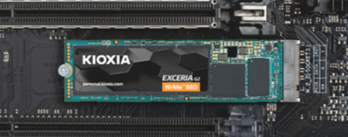 Kioxia Disco SSD M.2 PCIe NVMe KIOXIA EXCERIA G2 500GB-2100R/1700W-400K/400K IOPs