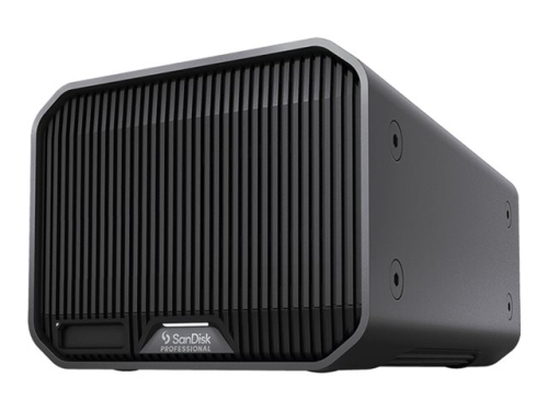 Discos externos SanDisk Professional G-RAID MIRROR Disco rígido Enterprise 24 TB externa (desktop) USB 3.2 Gen 1 / Thunderbolt 3 7200 rpm cinzento espaço