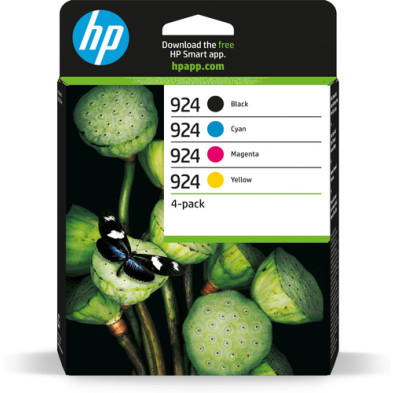 Tinteiros HP 924 CMYK Original Ink Cartridge 4-Pack