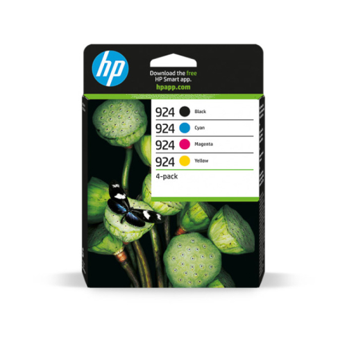 Tinteiros HP 924 CMYK Original Ink Cartridge 4-Pack