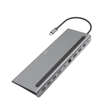 Hama docking station USB-C 10 Portas