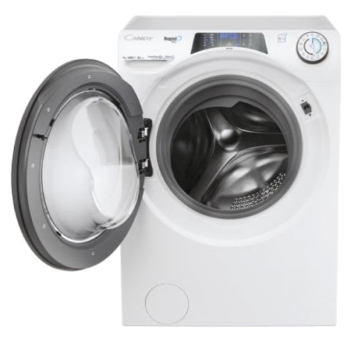 Maquina Lavar Roupa CANDY 1400R.9KG.WI-RP496BWMR8/1S Livre Inst.Cor Branca Alt:85 cm Larg:60 cm Prof 53 cm
