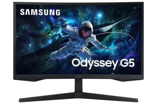 MONITOR SAMSUNG 27 polegadas ODYSSEY G5 1000R QHD 2560X1440 300CD CURVO