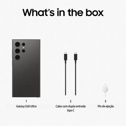 SAMSUNG Galaxy S24 U 512GB Prt. SM-S928BZKHEUB Preto 