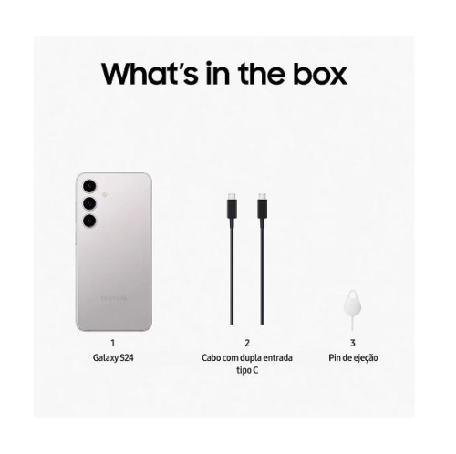 Galaxy S24 - SAMSUNG - 256GB - Cin. SM-S921BZAGEUB