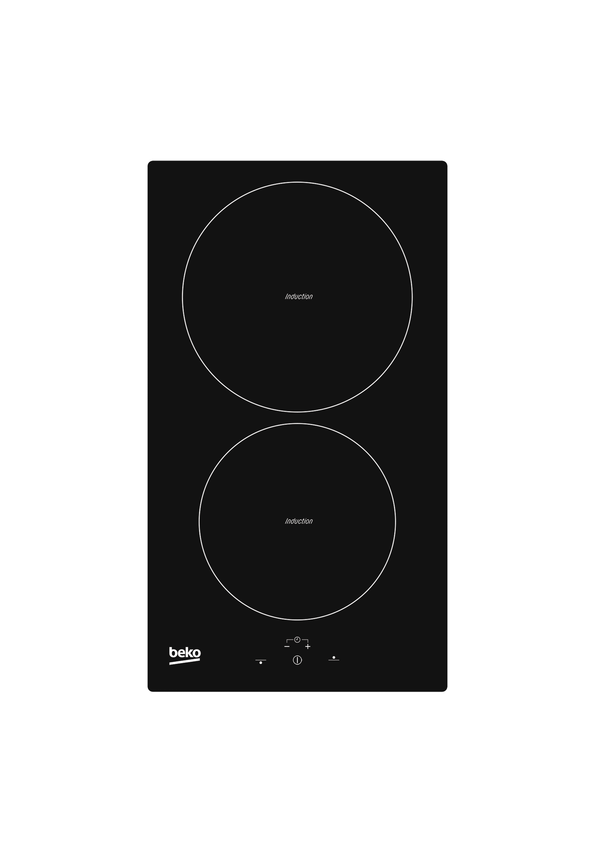 Placas de encastrar Indução, 30 cm Beko HDMI32400DT