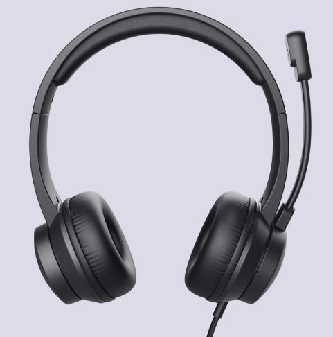 AUSCULTADORES TRUST C/MICRO AYDA USB CANCELAMENTO DE RUÍDO USB PRETO