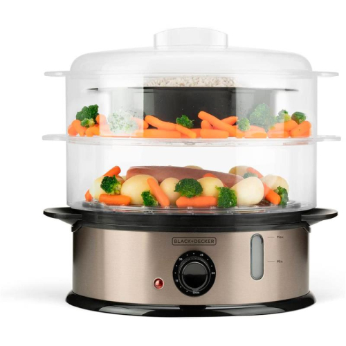 Vaporeira Black&decker BXST-800-E Preto/Dourados