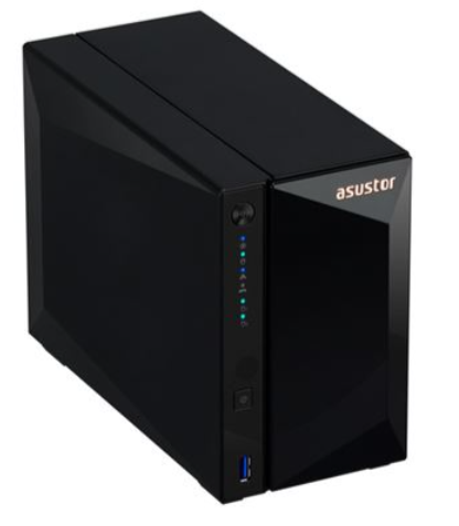 Asustor Desktop NAS 2-Bay, Realtek RTD1296 4C 1.4GHz, 2GB, 2.5GbE, USB