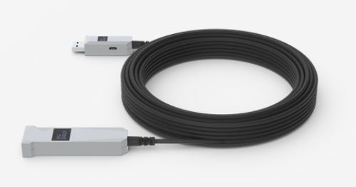 Cabo USB, Huddly, USB Tipo A (M) para USB Tipo A (F), USB 3.1 Gen 1, 15 m , Active Optical Cable (AOC), 5346427, Cor: preto.