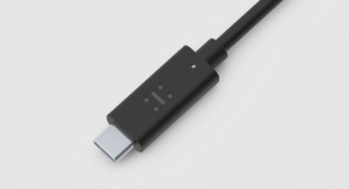 Cabo USB Huddly, Cabo USB, 24 pin, USB-C (M) para 24 pin USB-C (M), USB 3.0, 60 cm, 6187830, cor preto.