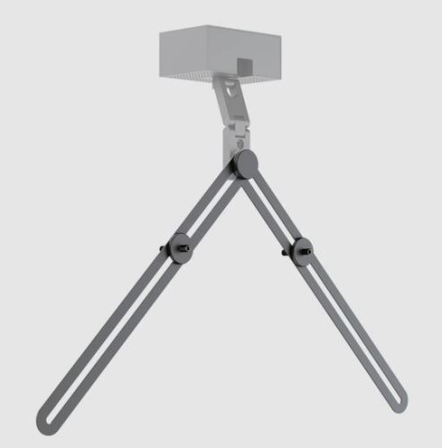 Componente de montagem (montagem VESA) - para câmara de video conferência Huddly - preto - tamanho de tela: até 85" - interface de montagem: 600 x 400 mm - montável por suportes - para Huddly L1