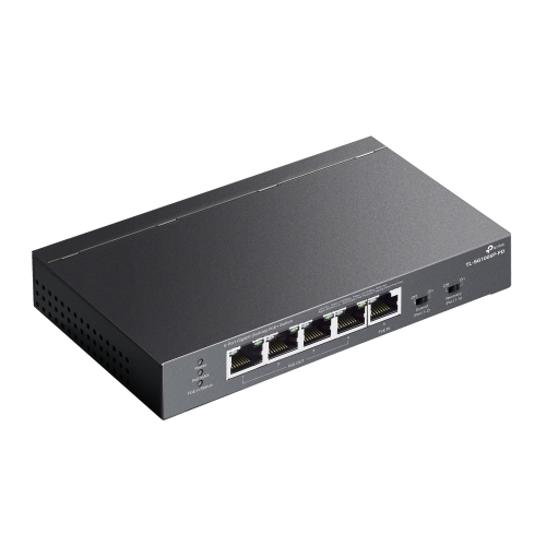 Switch de Rede TP-Link 5 Portas 4x PoE+ /1x PoE++ TL-SG1005P-PD
