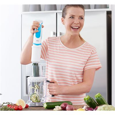 VARINHA BRAUN 1000W.PE IX-MQ5260WHBL Branco/Azul | 48435159