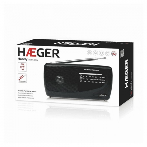 Radio Portátil Haeger Sintonizador Analógico  FM/AM