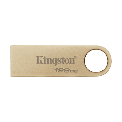 Pen Drive Kingston 128GB DataTraveler DTSE9G3/128GB metal USB 3.2 Type-A 2.000R/1.000W Cor Dourado