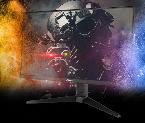 Monitores GAMING ASUS VG27AQL1A TUF 27" WQHD  IPS HDR Cor Preto 