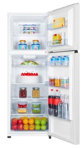 FRIGORIFICO HISENSE 2PORTAS 325L BRANC RT422N4AWE CLASS E ALTURA 169,6cm LARGURA 59,5cm PROFUNDIDADE 65cm