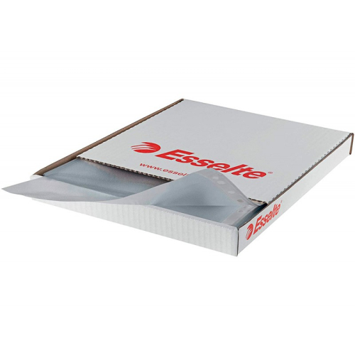 BOLSA CATALOGO/MICA ESSELTE FOLIO POLIPROPILENO 80 MICRONS CRISTAL CAIXA DE 100 UNIDADES 46106