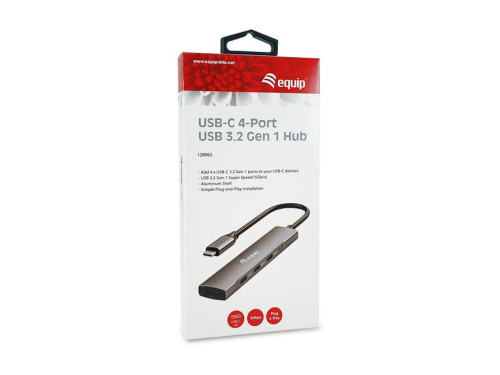 USB-C 4-Port EQUIP USB 3.2 Gen 1 Hub 128963