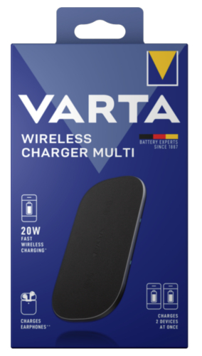 Carregador sem fios Varta Multi 20W