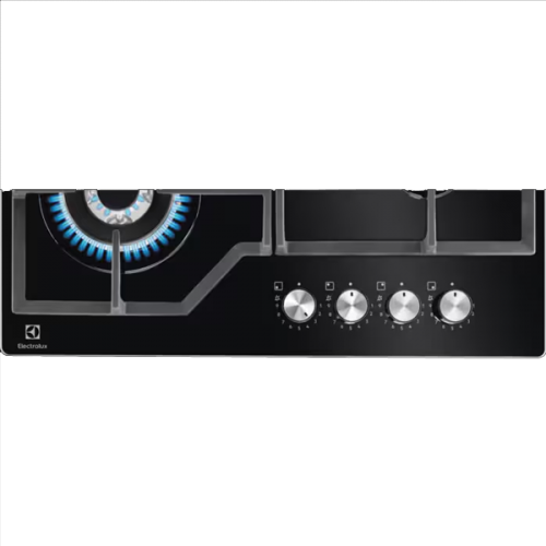 Placa a Gás Electrolux KGG64362K 59 cm 4 Zonas Preto