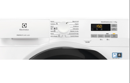 Maquina Lavar Roupa ELECTROLUX 1400R.9KG.INVER-EW6F5943FB Altura: 84,7 cm Largura: 59,7 cm Profundidade: 63,6 cm 