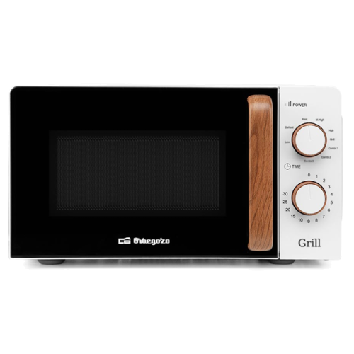 Microondas orbegozo mig2142 blanco nórdico 20L.700W+GRILL-BR.-MIG2142
