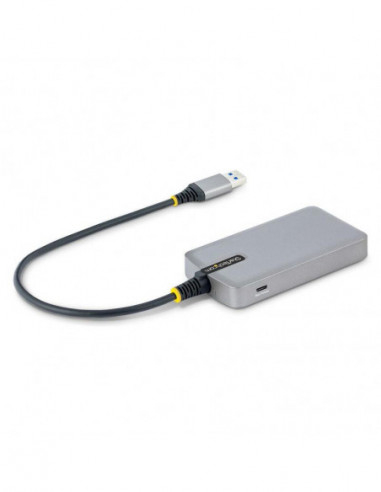 HUB USB DE 3 PORTAS COM REDE 5G3AGBB-USBA-ST