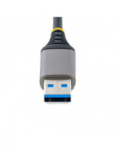 HUB USB DE 3 PORTAS COM REDE 5G3AGBB-USBA-ST