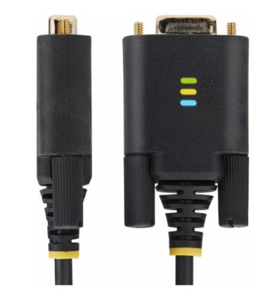 Cabo StarTech USB/serial USB (M) para DB-9 (M) 1 m preto, 1P3FFCB-USB-SERIAL