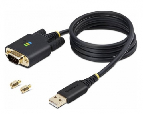 Cabo StarTech USB/serial USB (M) para DB-9 (M) 1 m preto, 1P3FFCB-USB-SERIAL