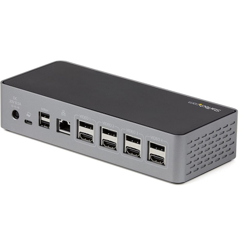 ESTAÇÃO DE ANCORAGEM  Startech USBC 4X DP/HDMI 