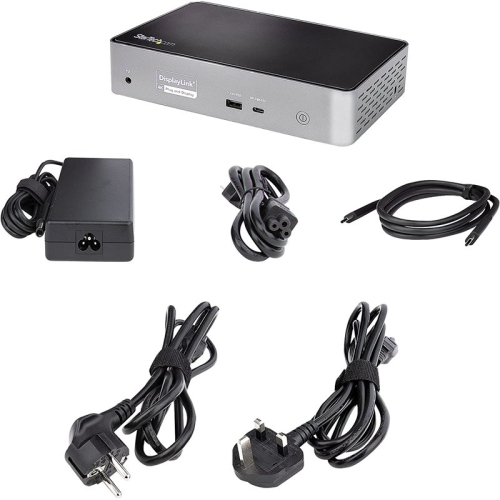 ESTAÇÃO DE ANCORAGEM  Startech USBC 4X DP/HDMI 