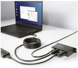 StarTech.com 4-Port Managed USB Hub with 4x USB-A