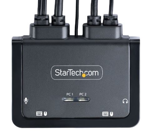 Switch KVM StarTech - C2H46UACCBLKVM