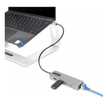 Hub compacto StarTech 10G2A1C25EPDHUB  1 x USB-C + 3 x USB 3.1 + 1 x 2.5GBase-T desktop