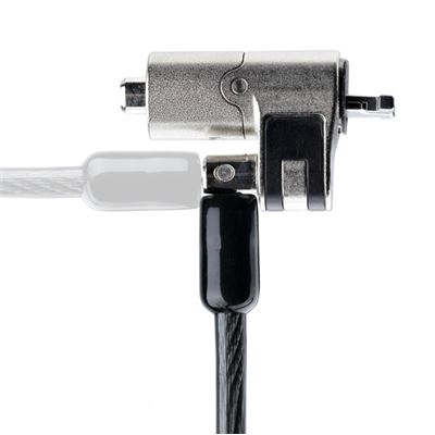 Cadeado Antirroubo StarTech NANOK-LAPTOP-LOCK - Prateado
